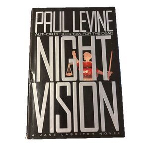 Night Vision: A Jake Lassiter Novel By Paul Levine HC DJ 1991 Bantam Books